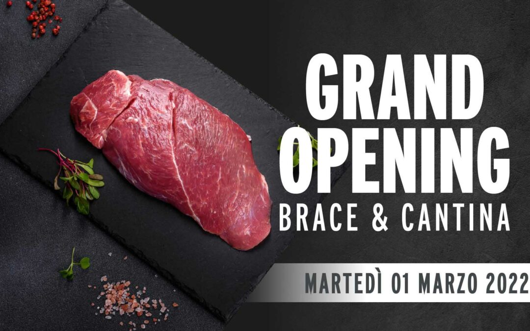 New opening Brace&Cantina